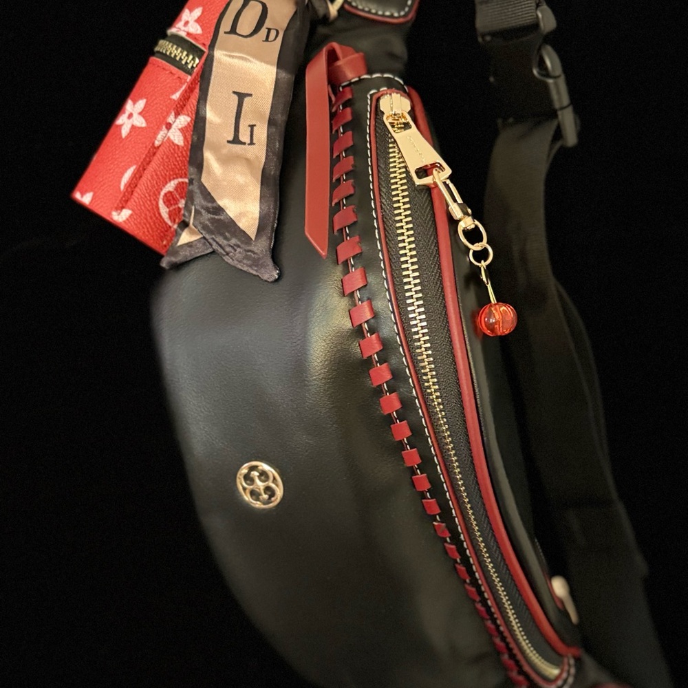 Stylish Black and Red Men's Bag